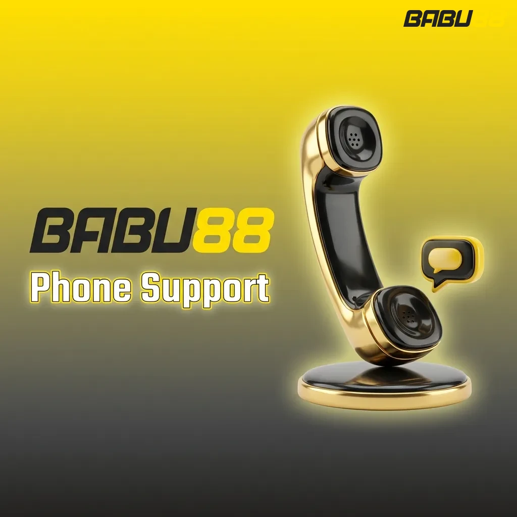 Customer service agent assisting caller on phone with headset, representing 24/7 Babu88 helpline support in multiple languages