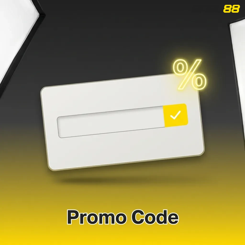 Person entering promo code on registration form to unlock betting bonuses and extra benefits