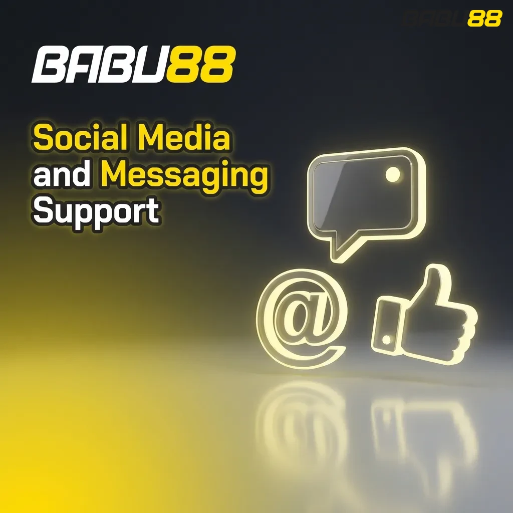 Babu88 support via WhatsApp, Telegram, and Facebook Messenger with quick replies in Bengali and English for mobile users.